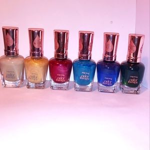 COPY - Sally Hansen Color Therapy Nail Polish Rainbow Multi 5 Pack of Polishes